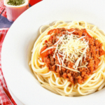 ミートソーススパゲティ